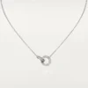 Colier Love, pavat cu diamante – Aur alb, Diamante – Cartier