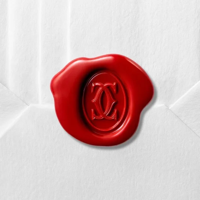 Colier Love, pavat cu diamante – Aur alb, Diamante – Cartier