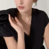 Colier Love, pavat cu diamante – Aur galben, Diamante – Cartier