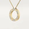 Colier Love, pavat cu diamante – Aur galben, Diamante – Cartier