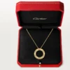 Colier Love, pavat cu diamante – Aur galben, Diamante – Cartier