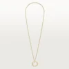Colier lung Juste Un Clou, model multi-purta, extra-mare