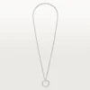 Colier lung Juste Un Clou, model multi-purta, extra-mare