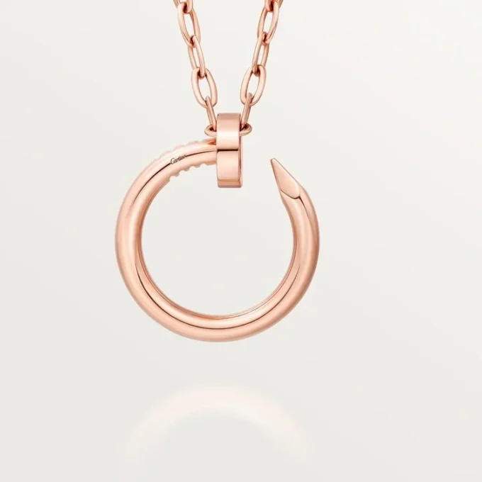 Colier lung Juste Un Clou, model multi-purta, extra-mare