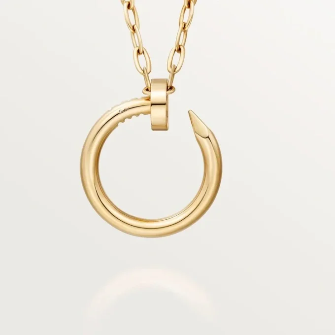 Colier lung Juste Un Clou, model multi-purta, extra-mare