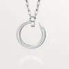 Colier lung Juste Un Clou, model multi-purta, extra-mare