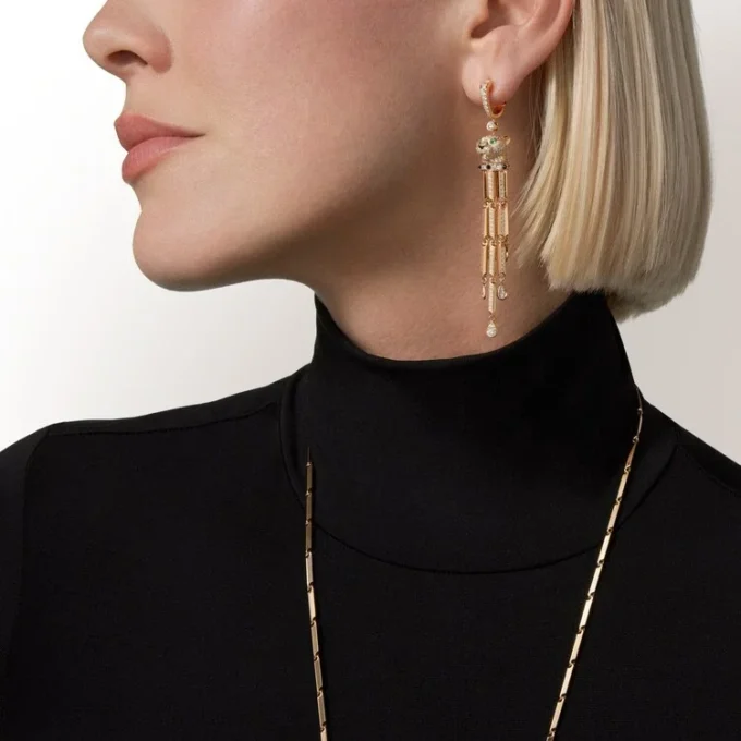 Colier Panthere De Cartier