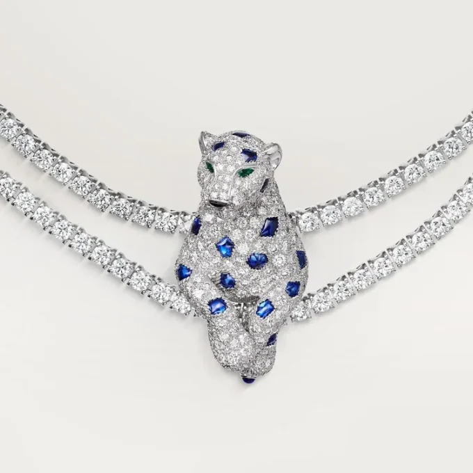 Colier Panthere De Cartier