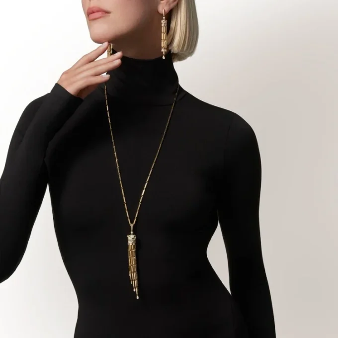 Colier Panthere De Cartier