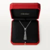 Colier Panthere De Cartier – Aur alb, lac negru, smaralde, onix, diamante – Cartier