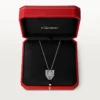 Colier Panthere De Cartier – Aur alb, smaralde, diamante, onix – Cartier