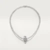 Colier Panthere De Cartier, multi-wear, pavat
