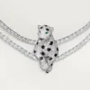 Colier Panthere De Cartier, multi-wear, pavat