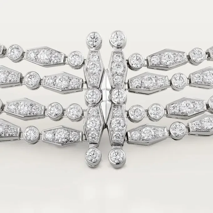 Colier Pluie De Cartier, diamante