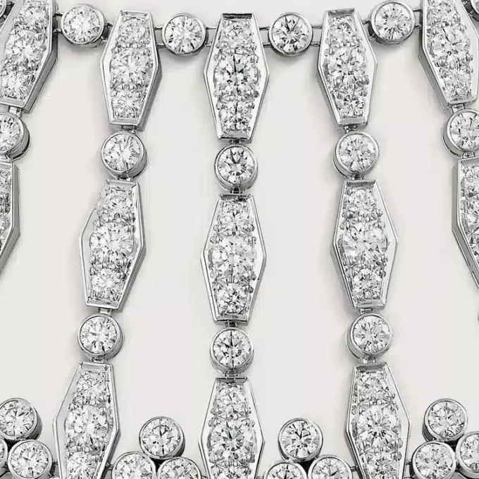 Colier Pluie De Cartier, diamante