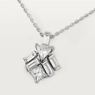 Colier Reflection De Cartier – Aur alb, diamante – Cartier