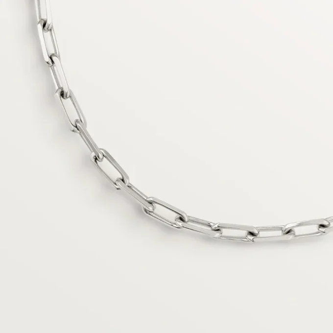 Colier Santos De Cartier – Aur alb – Cartier