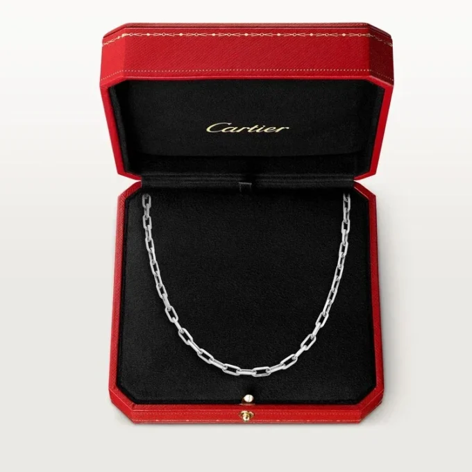 Colier Santos De Cartier – Aur alb – Cartier