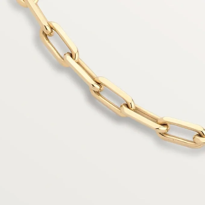 Colier Santos De Cartier, lanț, model mediu