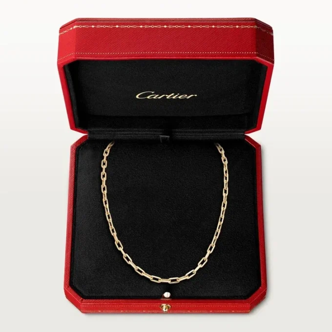 Colier Santos De Cartier, lanț, model mediu