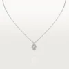 Colier simbolic – Aur alb, diamant – Cartier