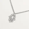 Colier simbolic – Aur alb, diamant – Cartier