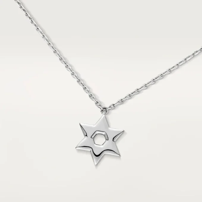 Colier Symbol – Aur alb, diamante – Cartier