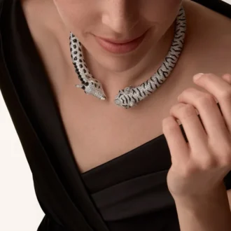 Colier Torque Indomptables De Cartier, pavat