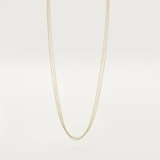 Colier Trinity – Aur alb, aur galben, aur roz – Cartier