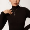 Colier Trinity, diamante