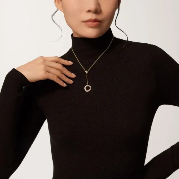 Colier Trinity, diamante