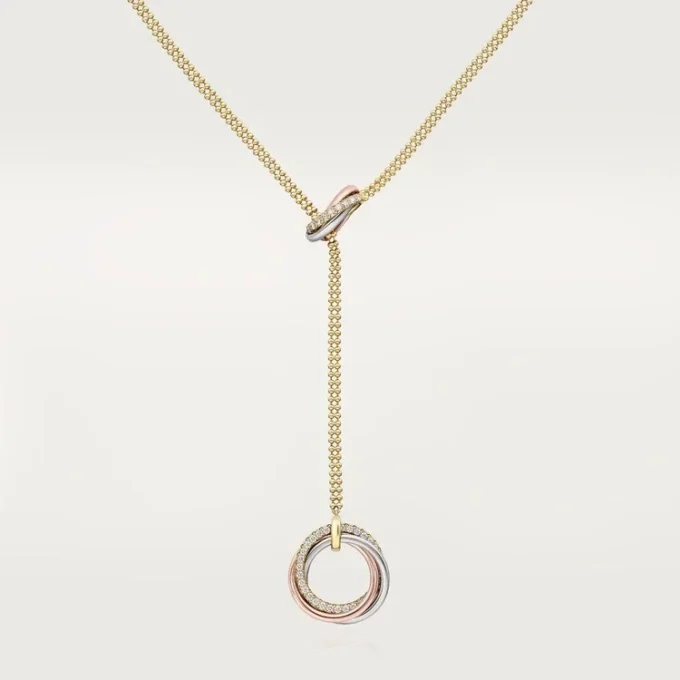 Colier Trinity, diamante