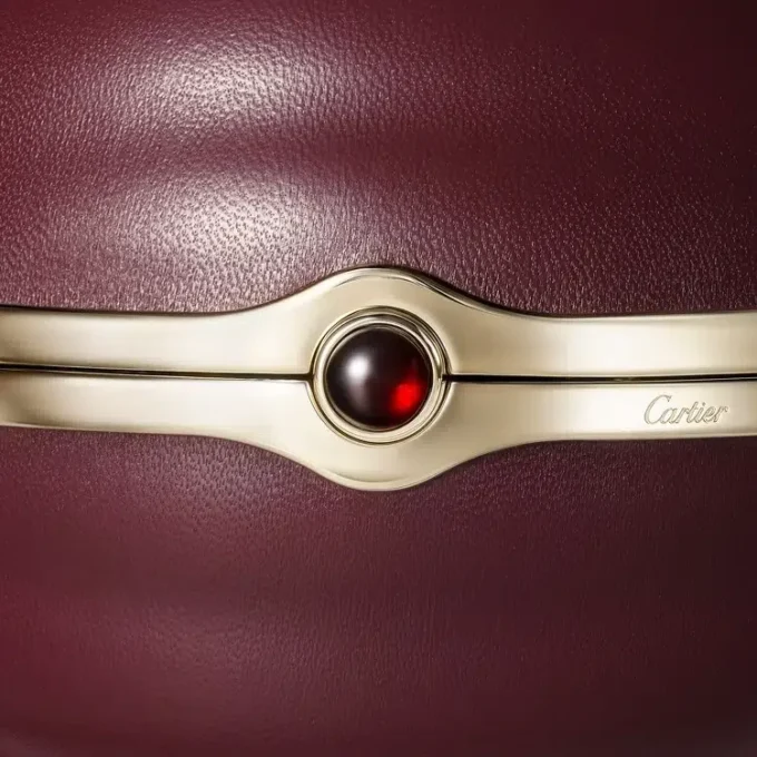 Geantă rotundă cu motiv gadroon, Cartier Soir