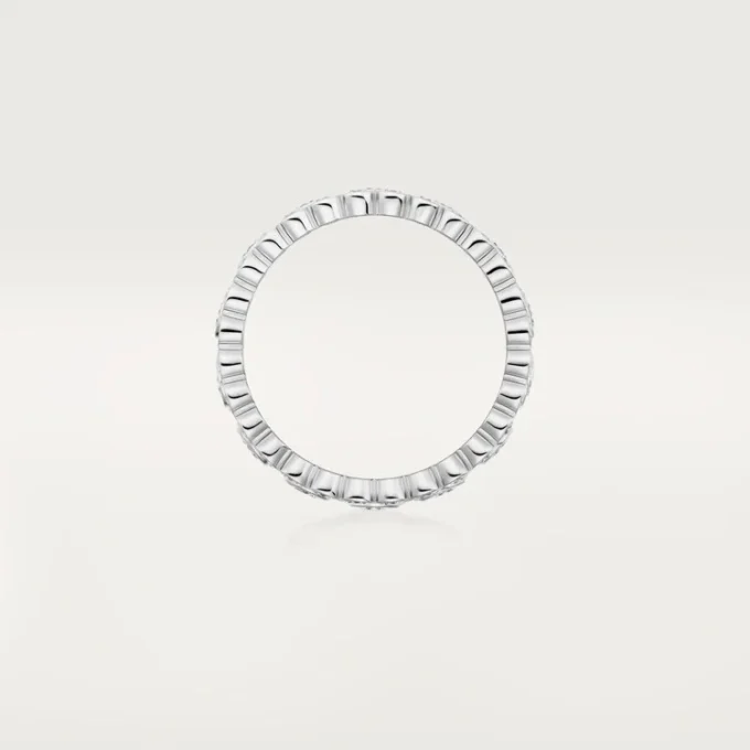 Inel Broderie De Cartier, trei rânduri, diamante