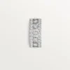 Inel Broderie De Cartier, trei rânduri, diamante
