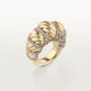 Inel Cartier Libre Tressage, diamante Inel Cartier Libre Tressage, diamante