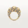 Inel Cartier Libre Tressage, diamante Inel Cartier Libre Tressage, diamante