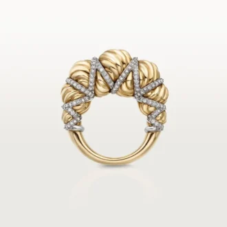 Inel Cartier Libre Tressage, diamante