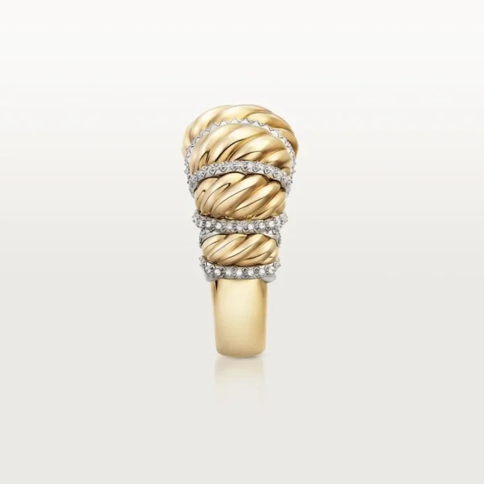 Inel Cartier Libre Tressage, diamante Inel Cartier Libre Tressage, diamante