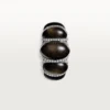Inel Cartier Libre Tressage, obsidian, diamante Inel Cartier Libre Tressage, obsidian, diamante