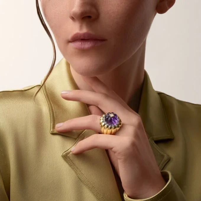 Inel Cartier Libre Tuttitutti, ametist, diamante Inel Cartier Libre Tuttitutti, ametist, diamante