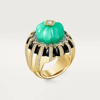 Inel Cartier Libre Tuttitutti, crisopraz, diamante