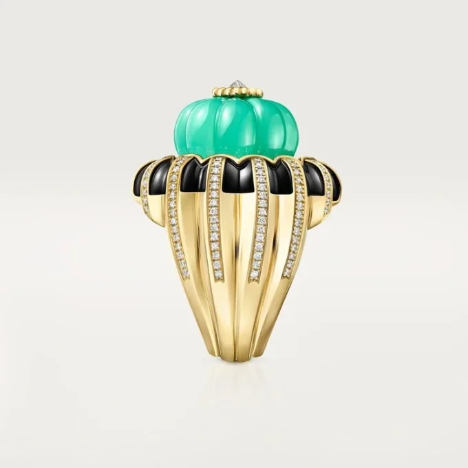 Inel Cartier Libre Tuttitutti, crisopraz, diamante