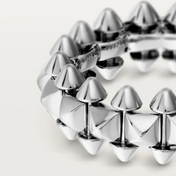Inel Clash De Cartier – Aur alb, model mediu | Cartier Us