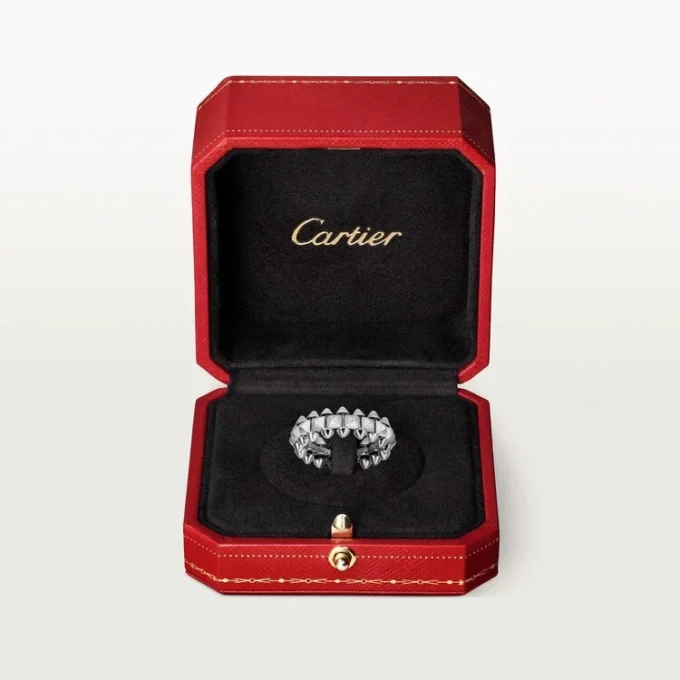 Inel Clash De Cartier – Aur alb, model mediu | Cartier Us