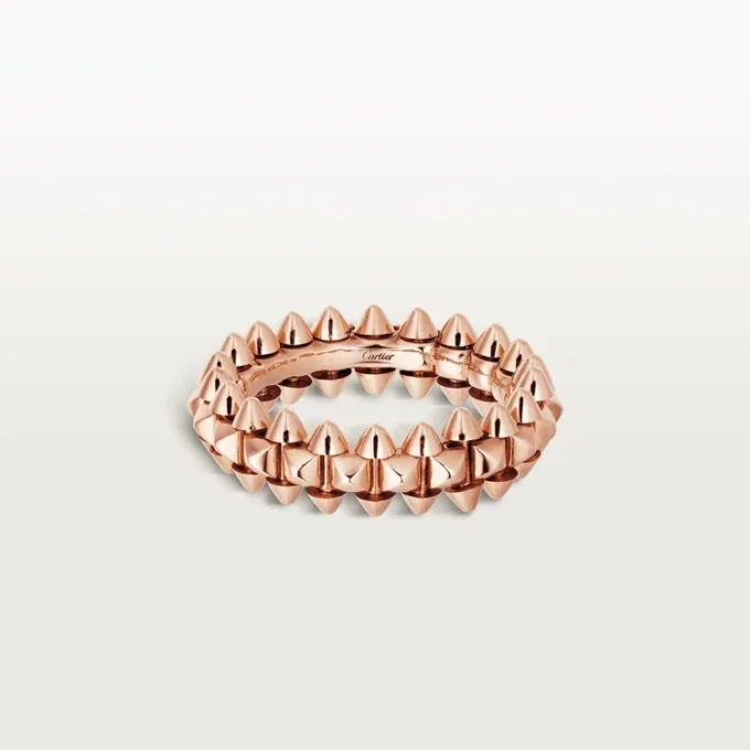 Inel Clash De Cartier – Aur roz, model mic | Cartier Us