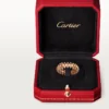 Inel Clash De Cartier – Aur roz, model mic | Cartier Us
