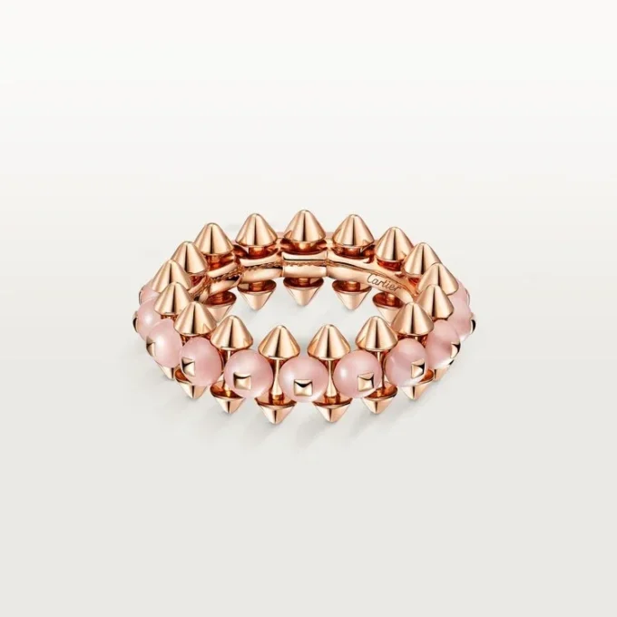 Inel Clash De Cartier, calcedonie roz