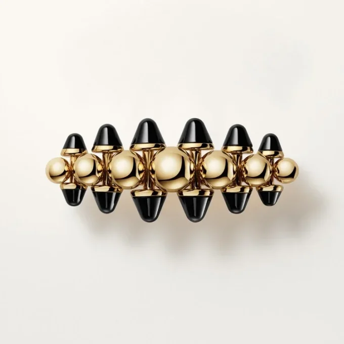 Inel Clash De Cartier, model extra-mare, onix
