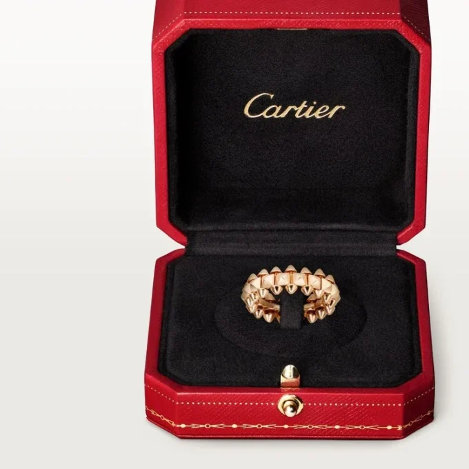 Inel Clash De Cartier, model mediu – Aur roz – Cartier